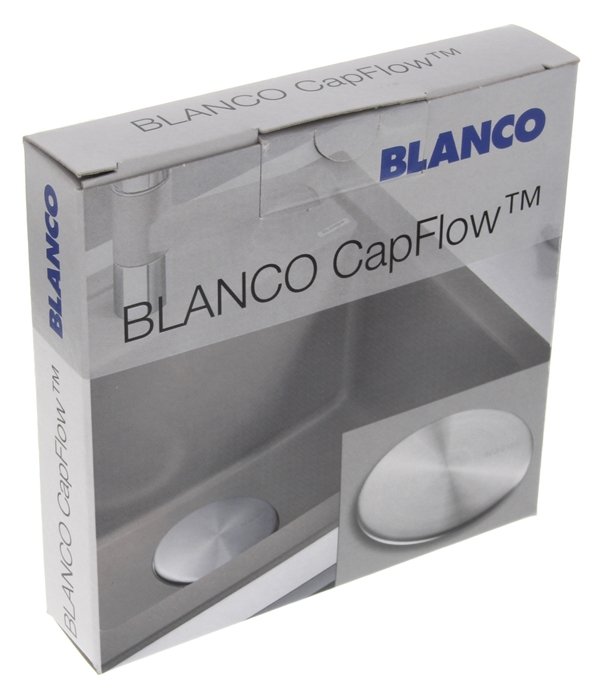BLANCO CapFlow™ kryt na výpusť-3